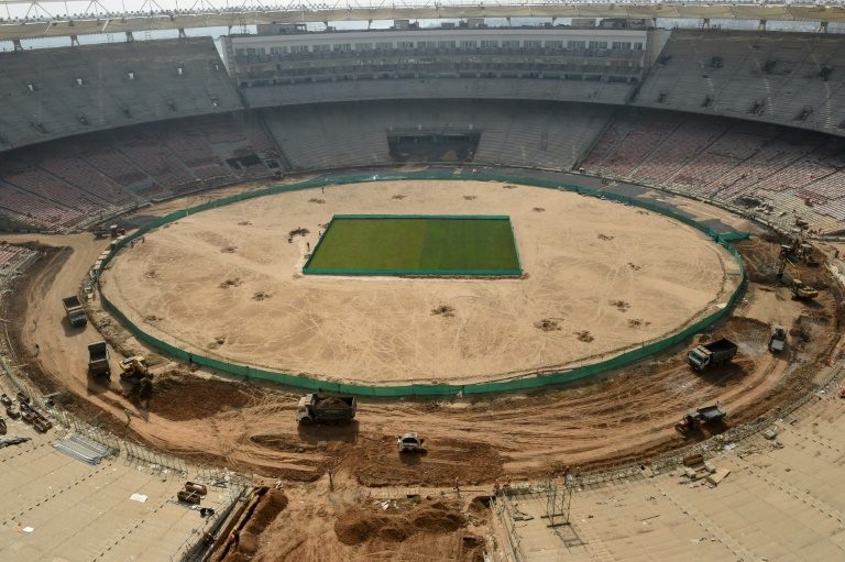 World’s biggest cricket stadium takes shape in India