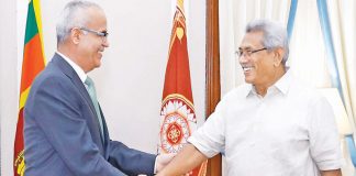 Amb. of UAE and NZ HC calls on President Rajapaksa
