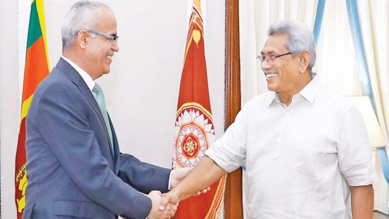 Amb. of UAE and NZ HC calls on President Rajapaksa