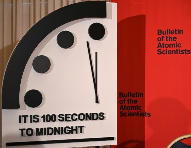 ‘Doomsday Clock’ closer to midnight than ever