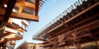 Tokyo 2020 unveils Olympic ‘plaza’ made from donated wood