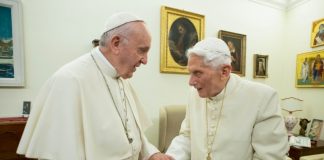 Ex-pope’s shadow Vatican role in the spotlight