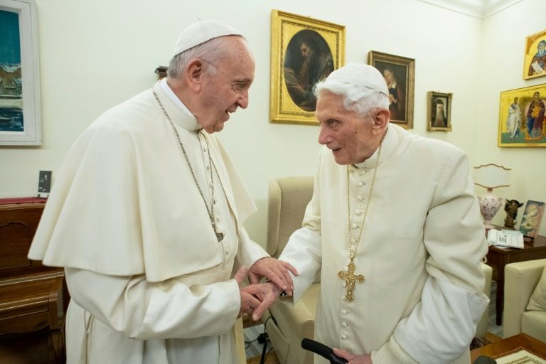 Ex-pope’s shadow Vatican role in the spotlight