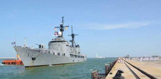 ‘Remon Alcaraz’ and ‘Davao Delsur’ arrive in Colombo