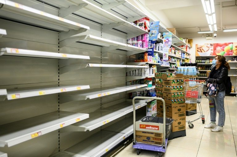 Viral hysteria: Hong Kong panic buying sparks run on toilet paper
