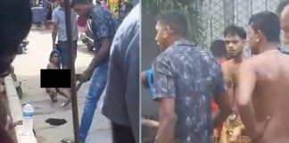 Police probe video showing assault on nude woman