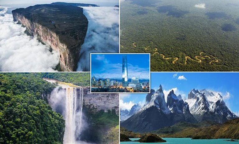 Astonishing landscapes of South America