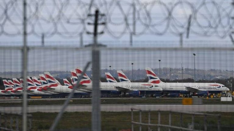British Airways to furlough 36,000 employees – or 80% of its huge global workforce of cabin crew, ground staff, engineers and office workers – TODAY after grounding thousands of flights due to virus
