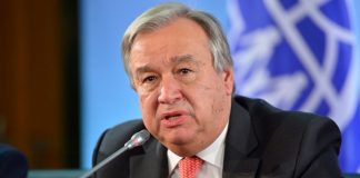 UN chief says lack of world leadership “allowed the virus to spread”