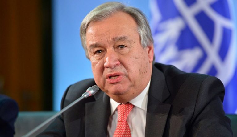 UN chief says lack of world leadership “allowed the virus to spread”