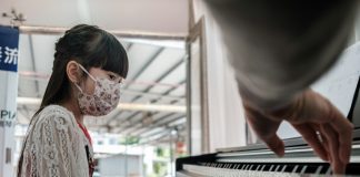 Piano van: Hong Kong music lessons go mobile to beat virus