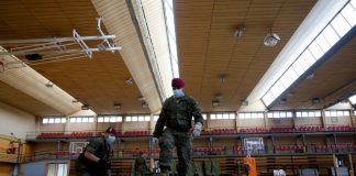 US, UK and Spain deaths mount and now virus threatens war zones