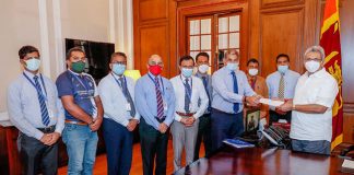 SLT & Mobitel donate Rs. 50 Million to Covid-19 Fund