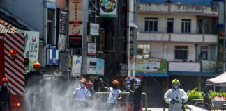 Spraying disinfectants can be ‘harmful’, says WHO