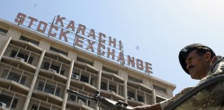 Gunmen attack Karachi stock exchange building in Pakistan