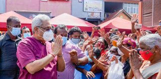 President joins SLPP election campaign in Kandy
