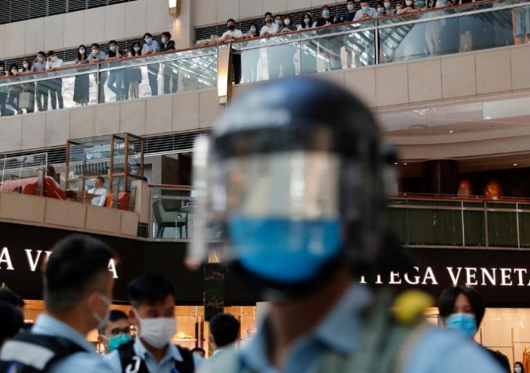 Beijing’s Hong Kong office warns pro-democracy poll could violate new security law