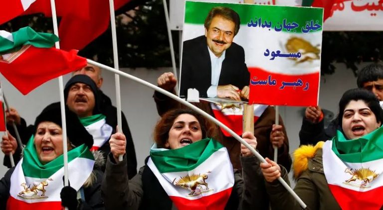 Two years after failed bomb plot, Iranian opposition rallies backers online