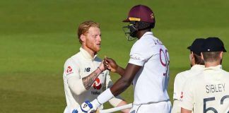 West Indies beats England in first post-Covid Test