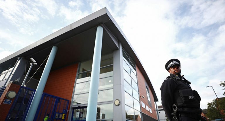Police sergeant shot dead at police station in London