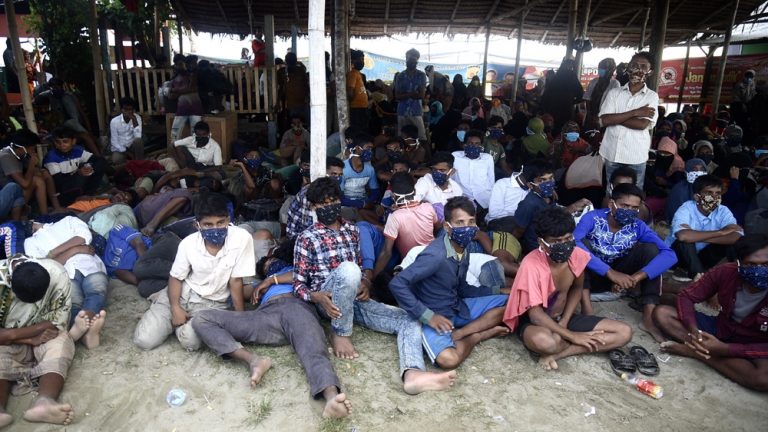 Nearly 300 Rohingya come ashore in Aceh after months at sea