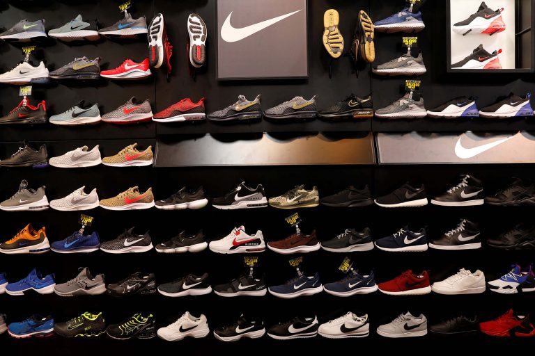 Nike beats profit estimates as online sales rise 82%; stock set for record high