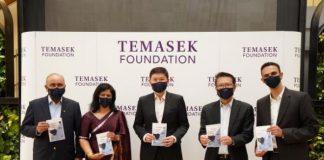 Handover Ceremony of 1 million face masks by Temasek Foundation of Singapore