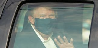 COVID-hit :Trump back in hospital after drive to greet supporters