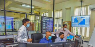 DMC conducted a tsunami rehearsal program