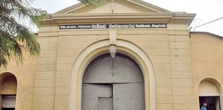 Welikada inmates protest on prison roof