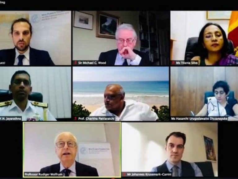 Foreign Ministry takes the lead in reviewing connections and opportunities in Marine Scientific Research and Maritime Safety and Security