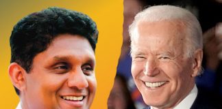 Sajith congratulates Joe Biden on US election victory