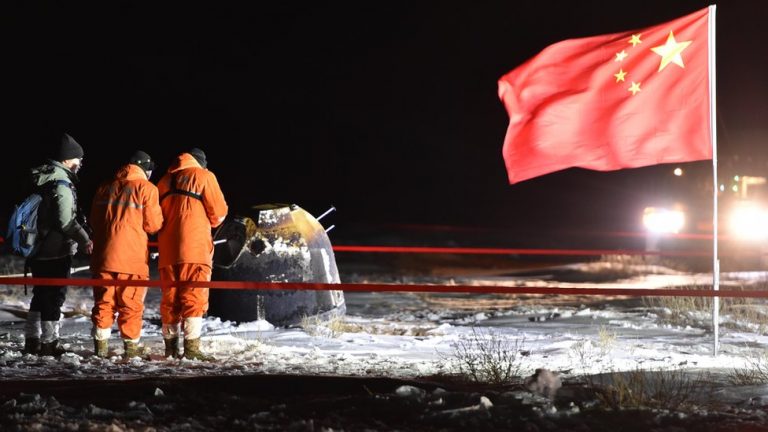 China’s Chang’e-5 mission returns Moon samples
