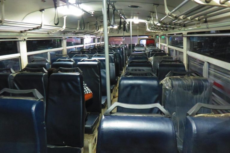 Passengers can only be transported according to seating capacity