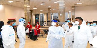 State Minister makes a sudden visit to BIA