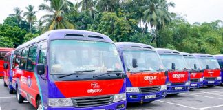President launches ’’Park & Ride ”bus service (Photos)