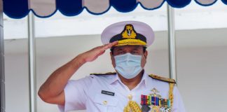 Rear Admiral Kapila Samaraweera honoured in farewell salute