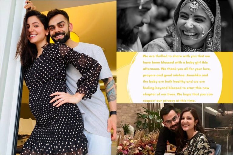 Anushka Sharma and Virat Kohli blessed with baby girl, wishes pour in for young parents