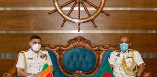 Bangladesh Defence Advisor pays courtesy call on Navy Commander