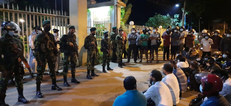 Tense situation near Jaffna University; STF deployed for security