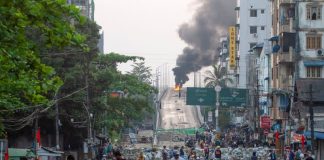 Myanmar Buddhist group signals break with authorities after violent crackdown