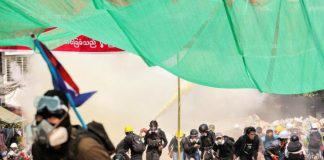 U.S. blacklists Myanmar police chief, army units over deadly crackdown