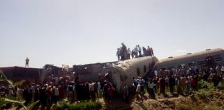 Train collision kills 32 people, injures dozens in Egypt – ministry