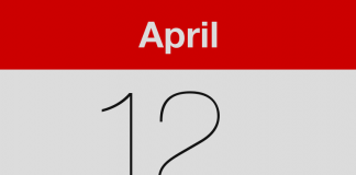 April 12 declared a special govt. holiday