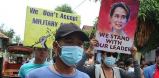 Myanmar protesters take up Easter eggs; junta hunts celebrities