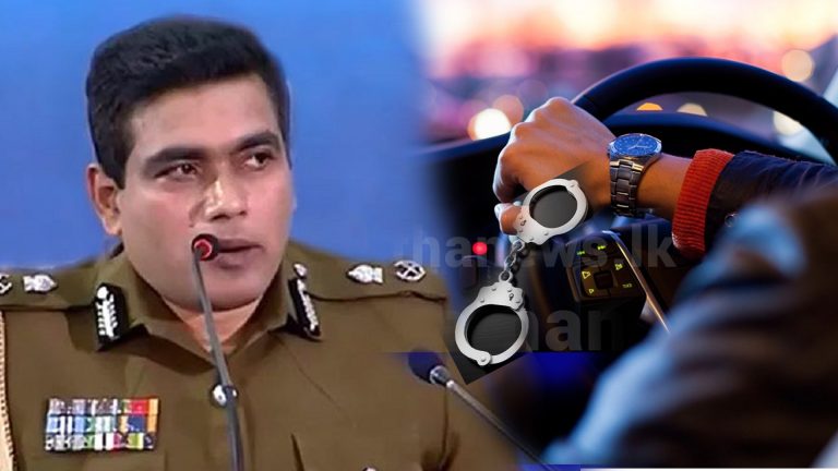 Special police operation against drunk driving