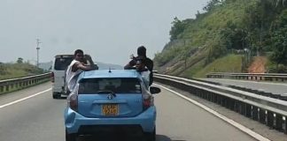 Car driven recklessly on expressway: Police summons driver and passengers