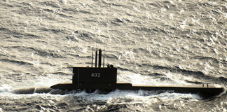 Indonesia has launched search efforts for a navy submarine which has gone missing