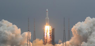 China launches a key module of a new permanent space station