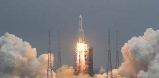 Debris from a Chinese rocket is expected to fall back to Earth